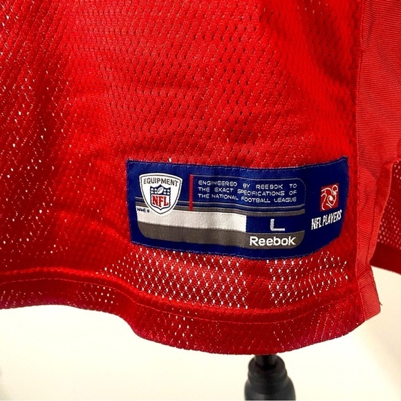 Houston Texans NFL Reebok Jersey Size Large Red White Reebok Mario Williams - Picture 3 of 11